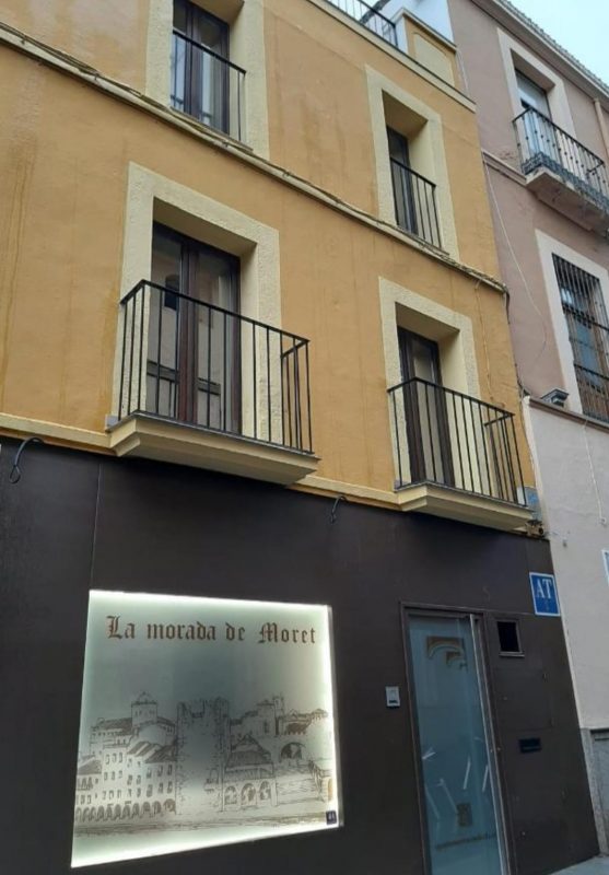 Apartamento alojamiento turístico Cáceres La Morada de Moret fachada